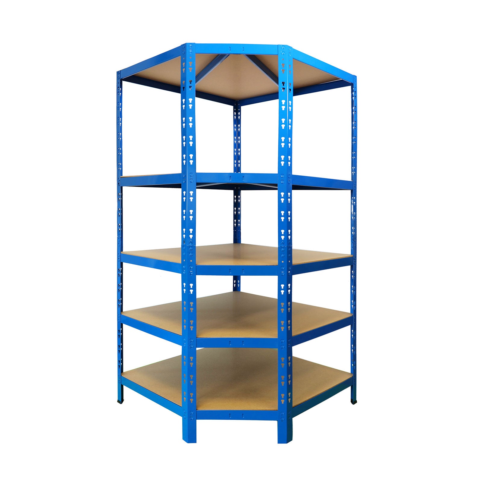 mammut Eckregal Blau 180 X 90 X 42 X 60 Cm