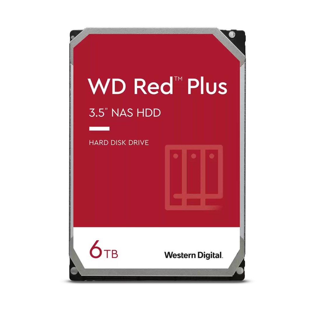 Western Digital Wd Red Plus 6Er Set Wd60efpx 36Tb - 6X6 Tb 5400 Rpm 256 Mb 3,5 Zoll Sata 6 Gbit/S Cmr Wd60efpx_6er - Image 8