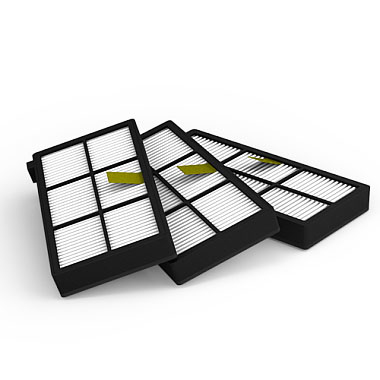 Irobot Ersatzteil - Filter (Anpassbar) 3Er Set