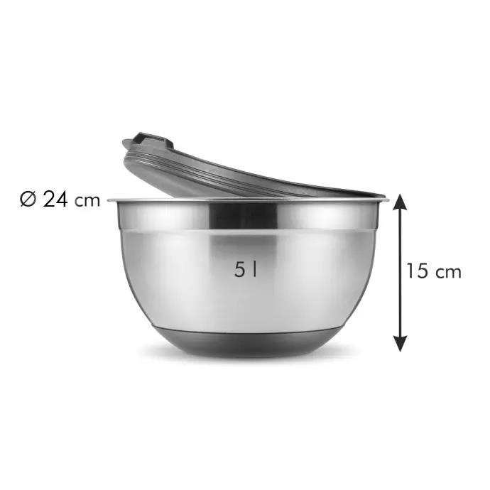 Tescoma Grandchef Schüssel Mit Deckel D24 Cm – 5L - Bild 3