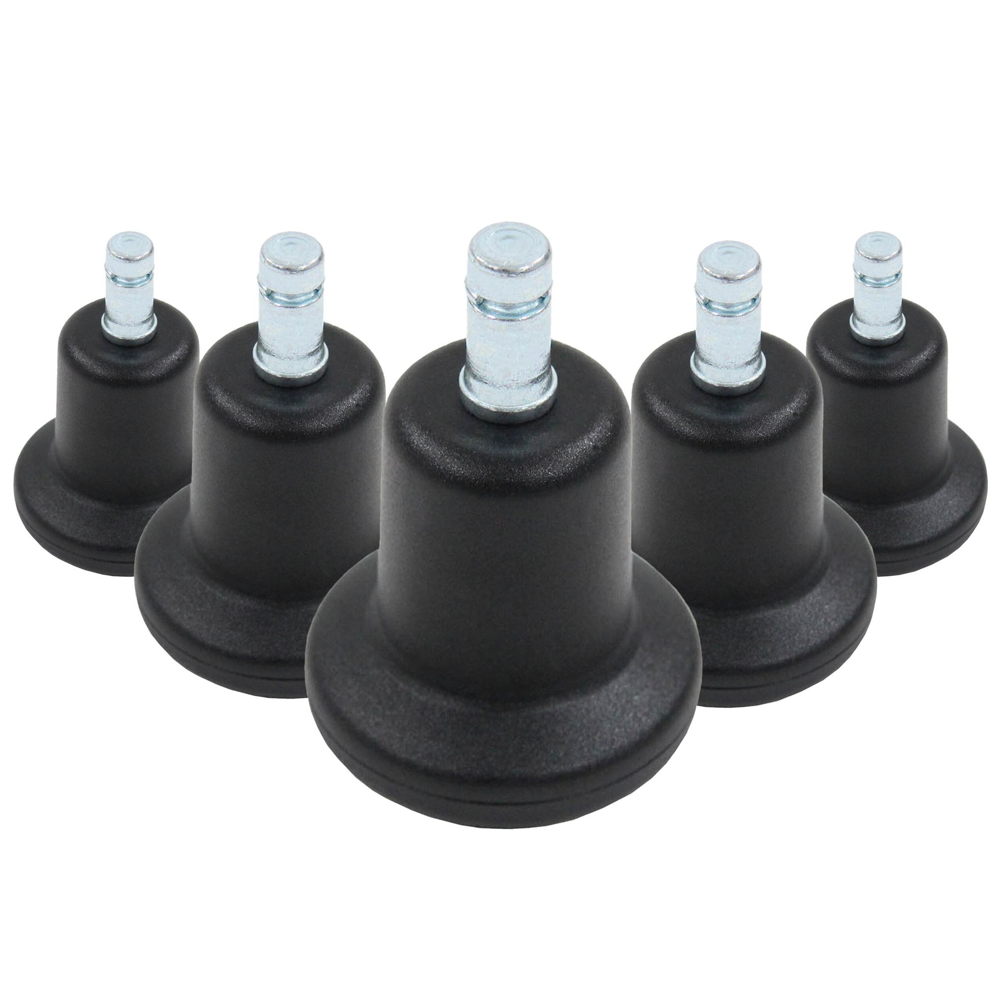 Hjh Office 5X Bodengleiter Stand Klein No. 10 Stift 10Mm / 50Mm Standfüße (5Er Pack) 4260182537633