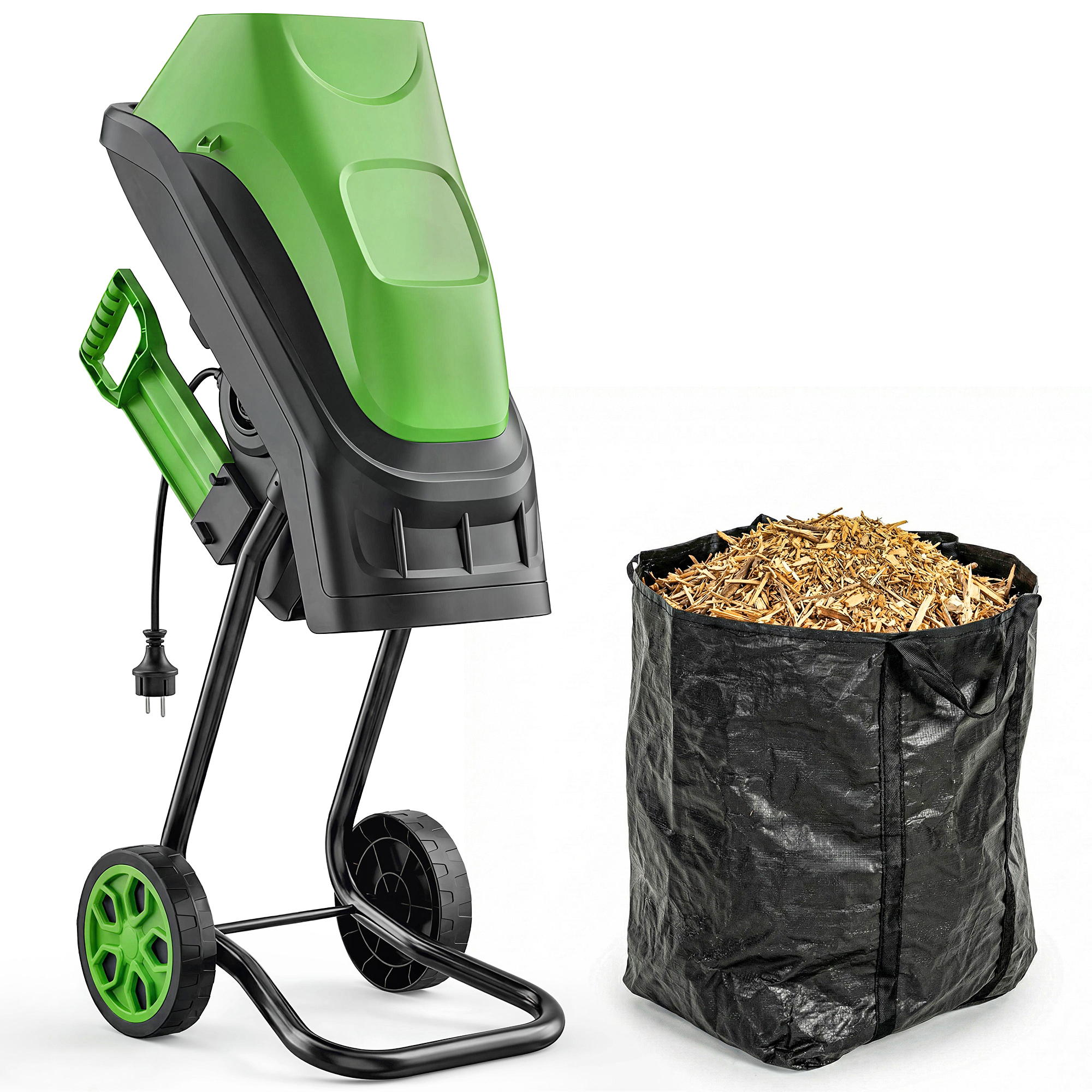 Trituratore Elettrico Per Rami Da 2500 W Con 2 Lame Reversibili Per Ra TREETALK