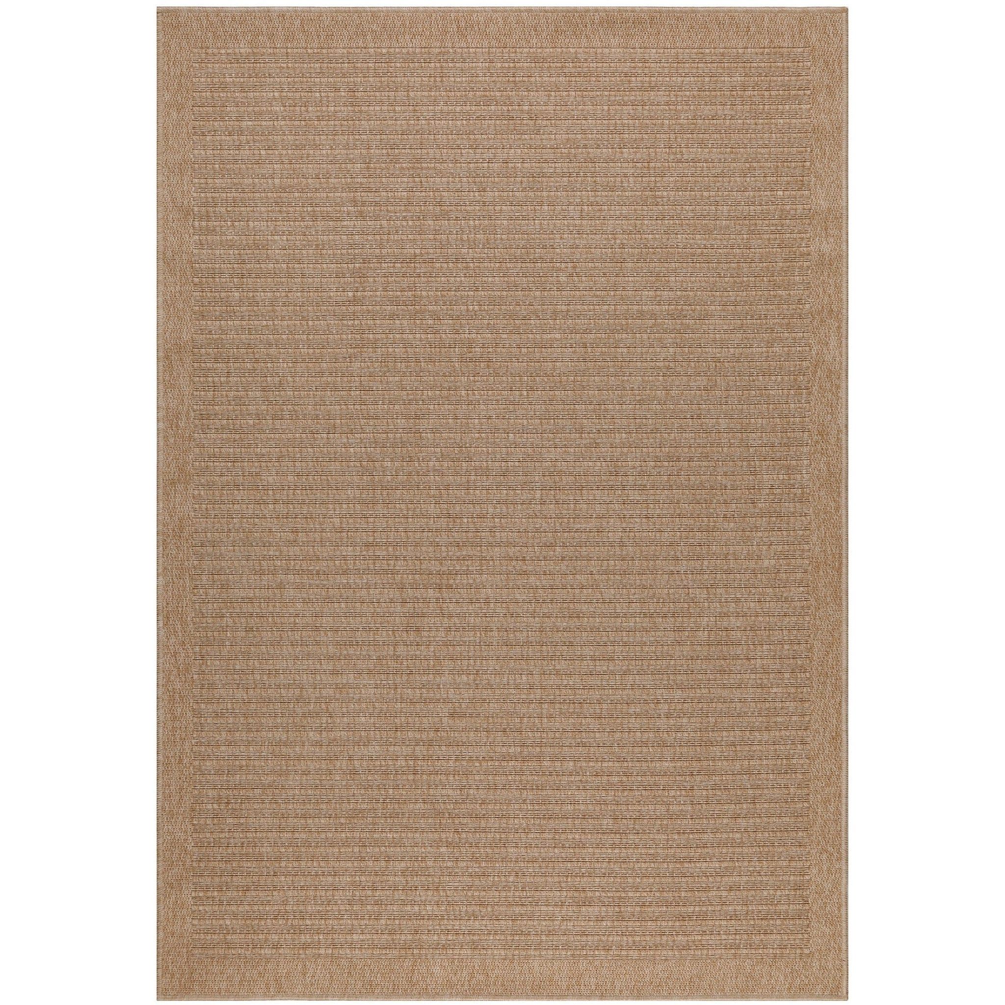 Naturel - Tapis De Salon Aspect Jute Beige 160x230cm