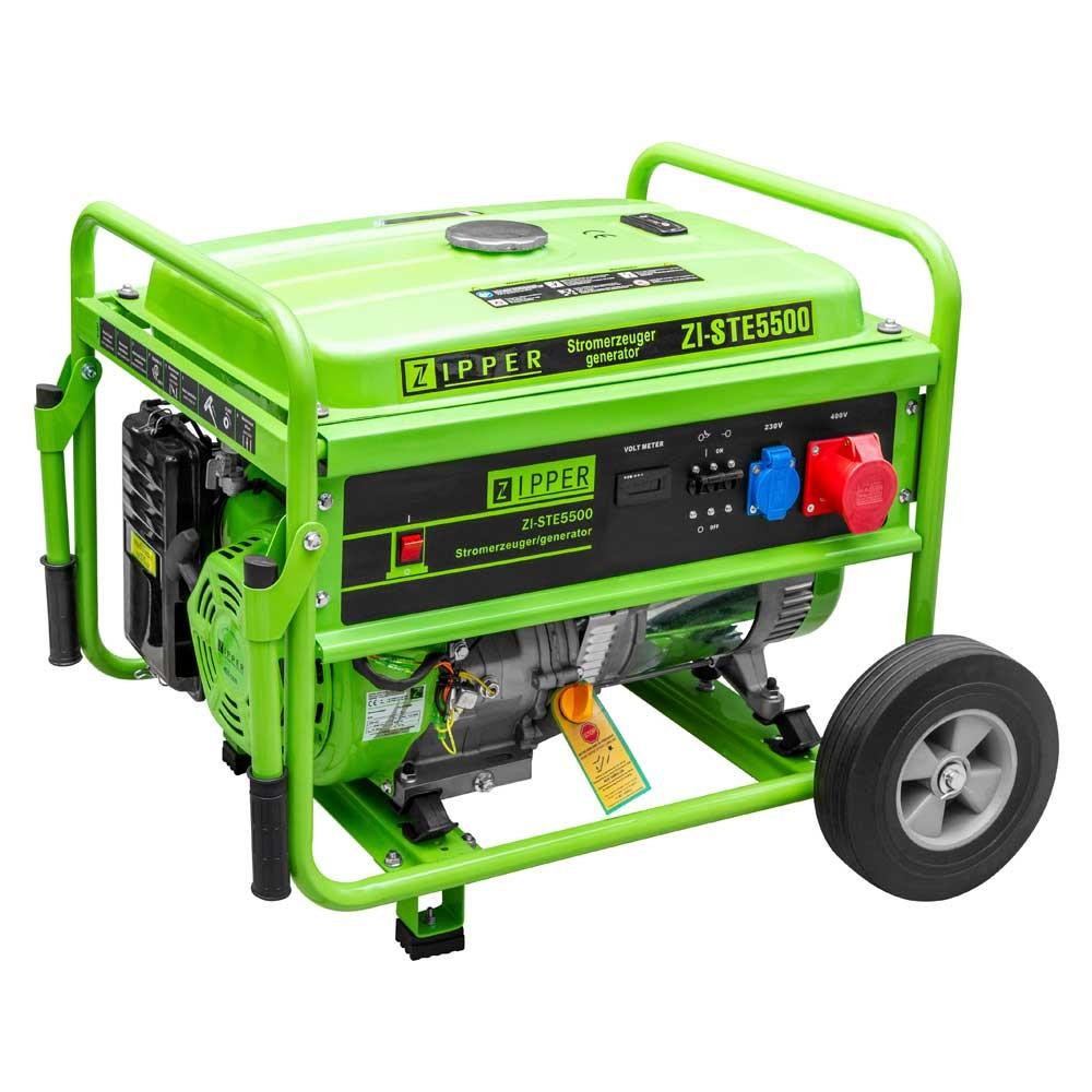 Zipper Stromerzeuger ZI-STE5500 Notstromaggregat Generator 5500 Watt 400/230V - Image 4