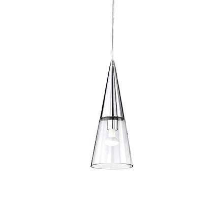 Ideal Lux Transparent - Cono Sp1, Suspension