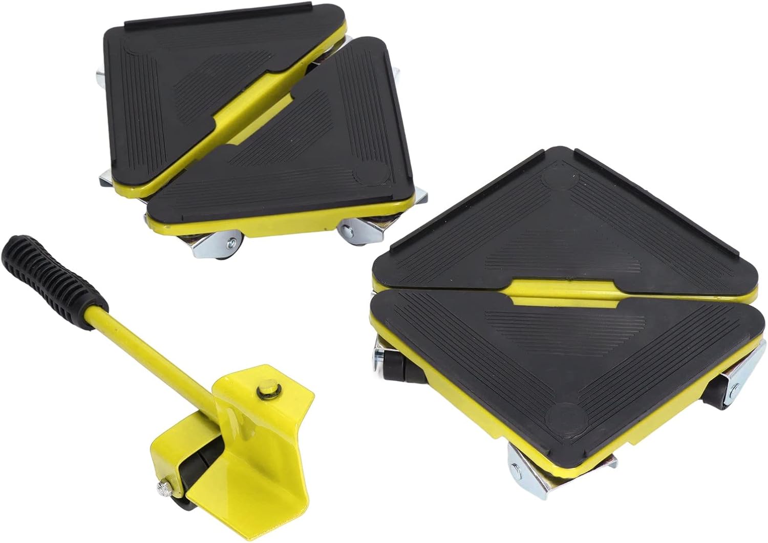 Lève-meubles mobile robuste avec 4 roulettes, capacité 300 kg, lot de 5