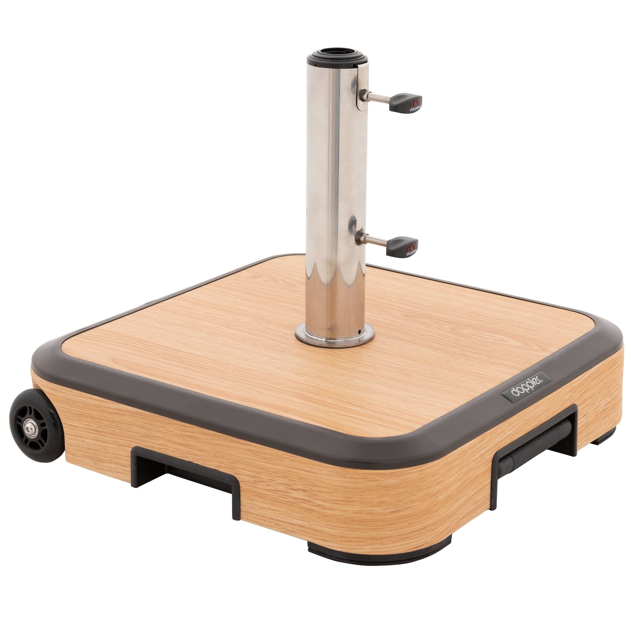 Doppler Mehrfarbig Aluwood Trolley Sockel 50Kg Mit Rollen