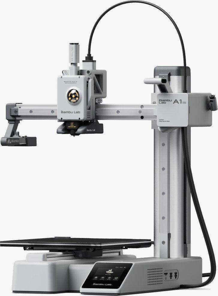 Bambu Lab A1 mini (180 x 180 x 180 mm), 3D Drucker, Grau, Silber - Image 8