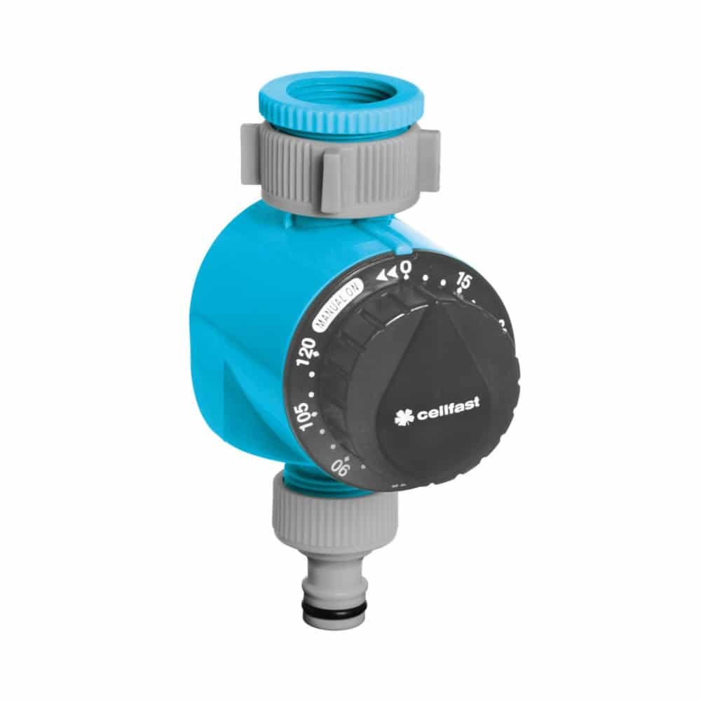 Cellfast Bewässerungsuhr 3 4 Zoll, Mechanische Bewässerungsuhr, Garten