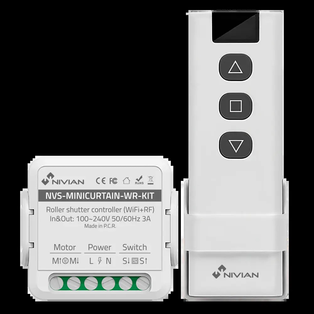 Controller Casa Connessa Nivian Minicurtain 10a Wifi