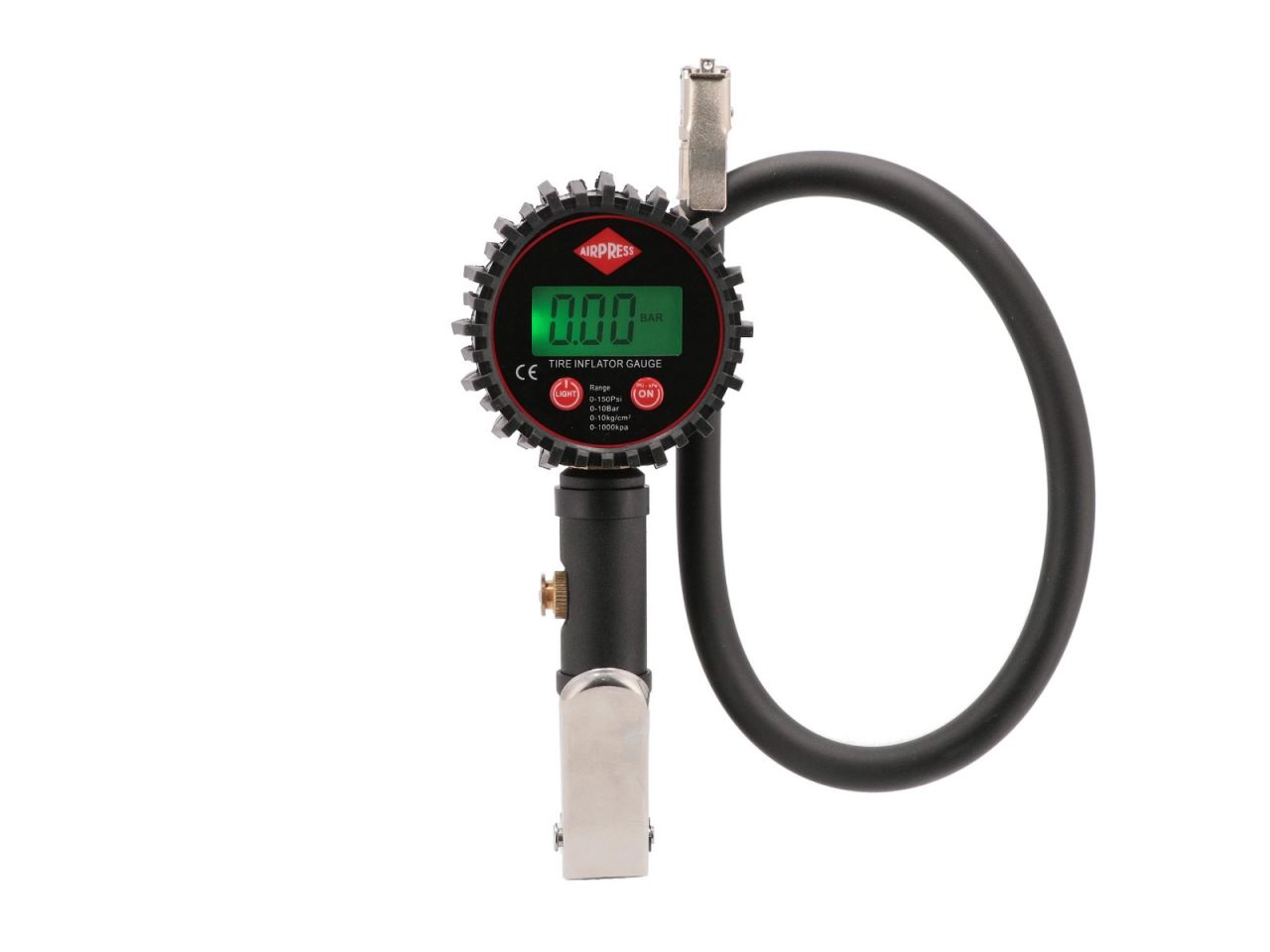 Airpress Reifenfüller Digital 10 Bar Schlauch Of 60 Zentimeter