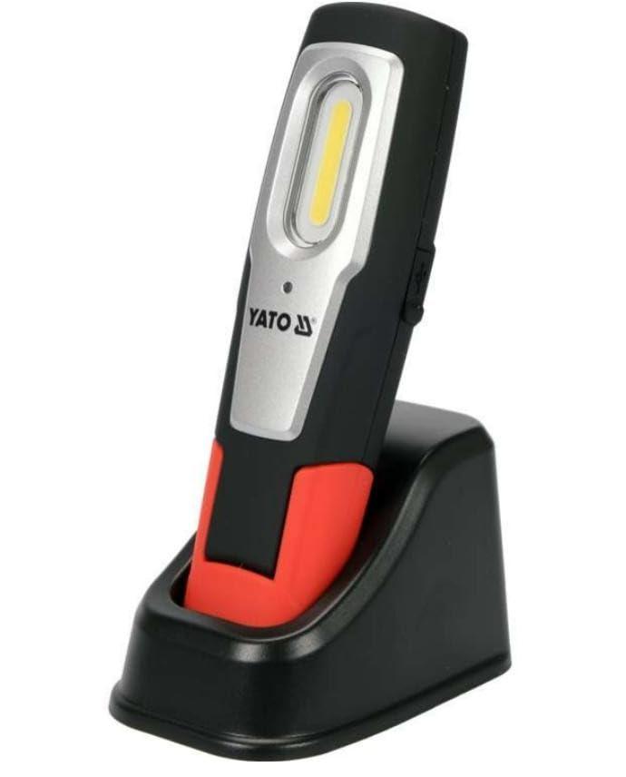 YATO WERKSTATTLAMPE 6W COB, 600LM + 250LM - Bild 5