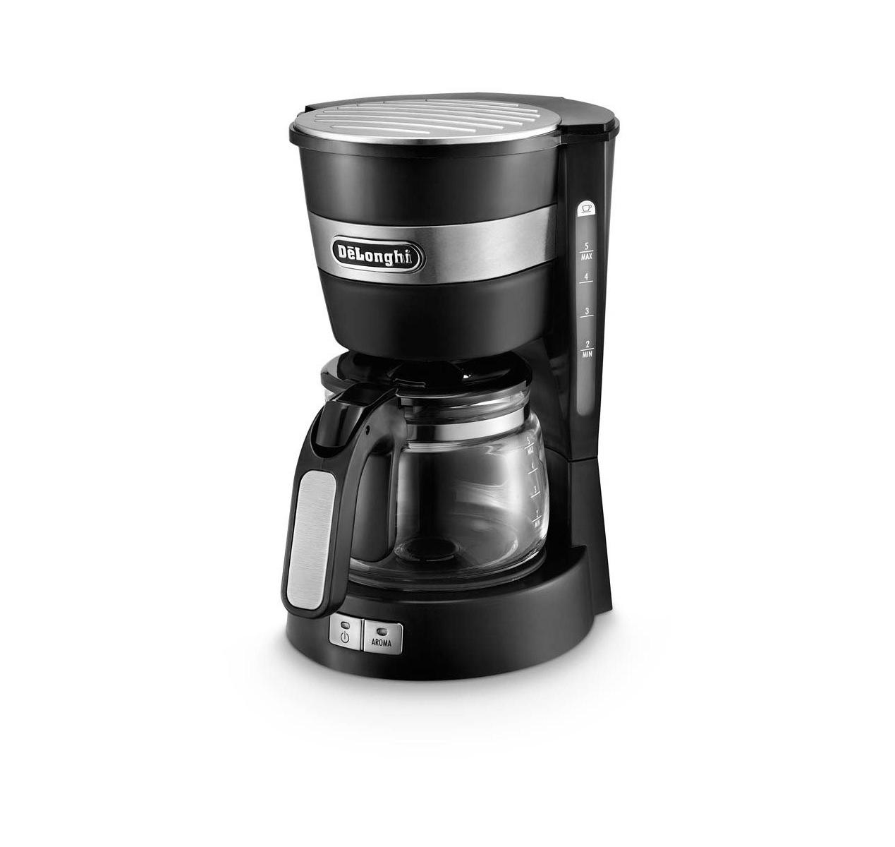 DeLonghi Filterkaffeemaschine "ACTIVE LINE ICM14011.BK" 0,65 l Kaffeekanne Permanentfilter