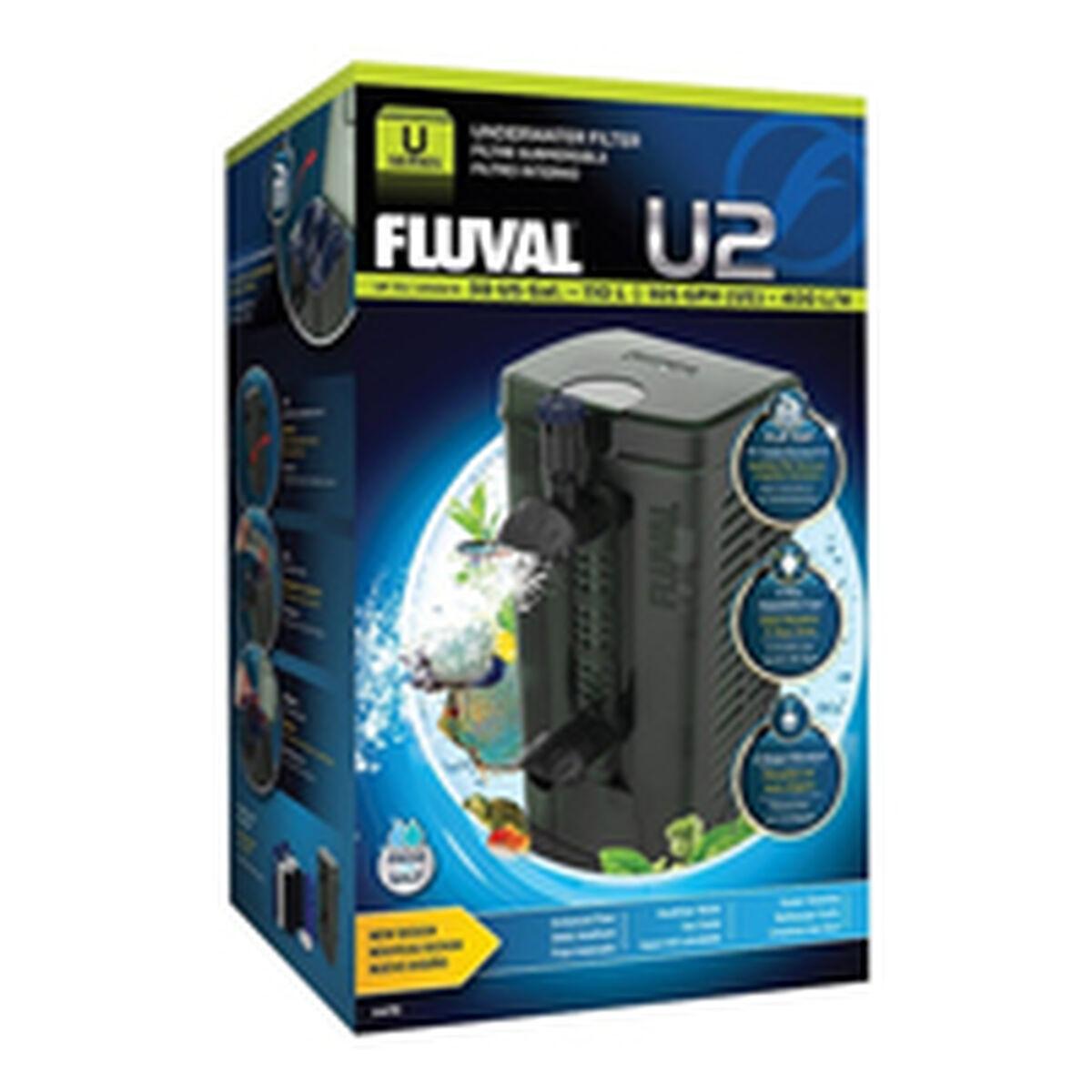 Fluval U2 Aquarium-Innenfilter kompl mit Filtermedien ca. 400 l / h für Aquarium - Image 4