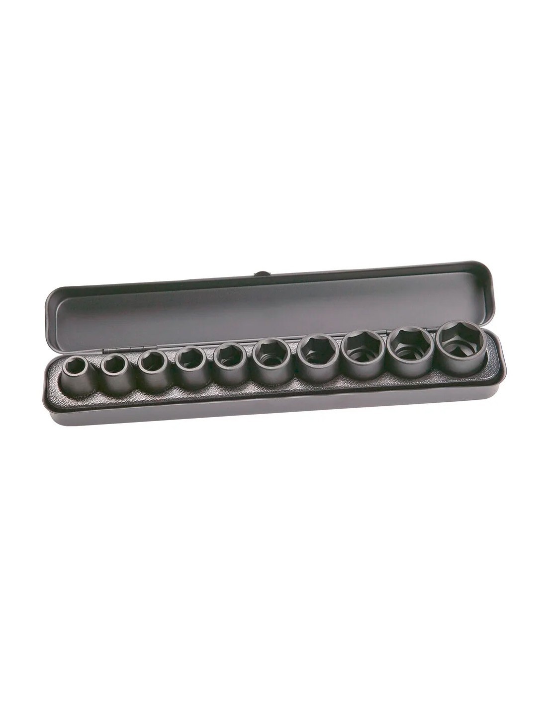 Hitachi Schwarz Hikoki 1/2'' Steckschlüssel Set 751879 14 Teilig Schlagfest Für Schlagschrauber