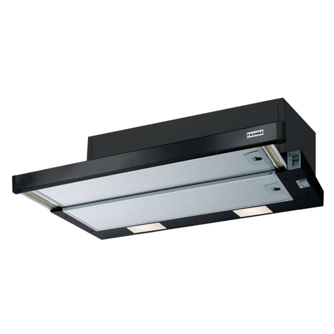 Smart - Cappa Aspirante Da Incasso Ftc 632l Bk, Estraibile, Larghezza 60 Cm, Nero 315.0547.798 - Franke