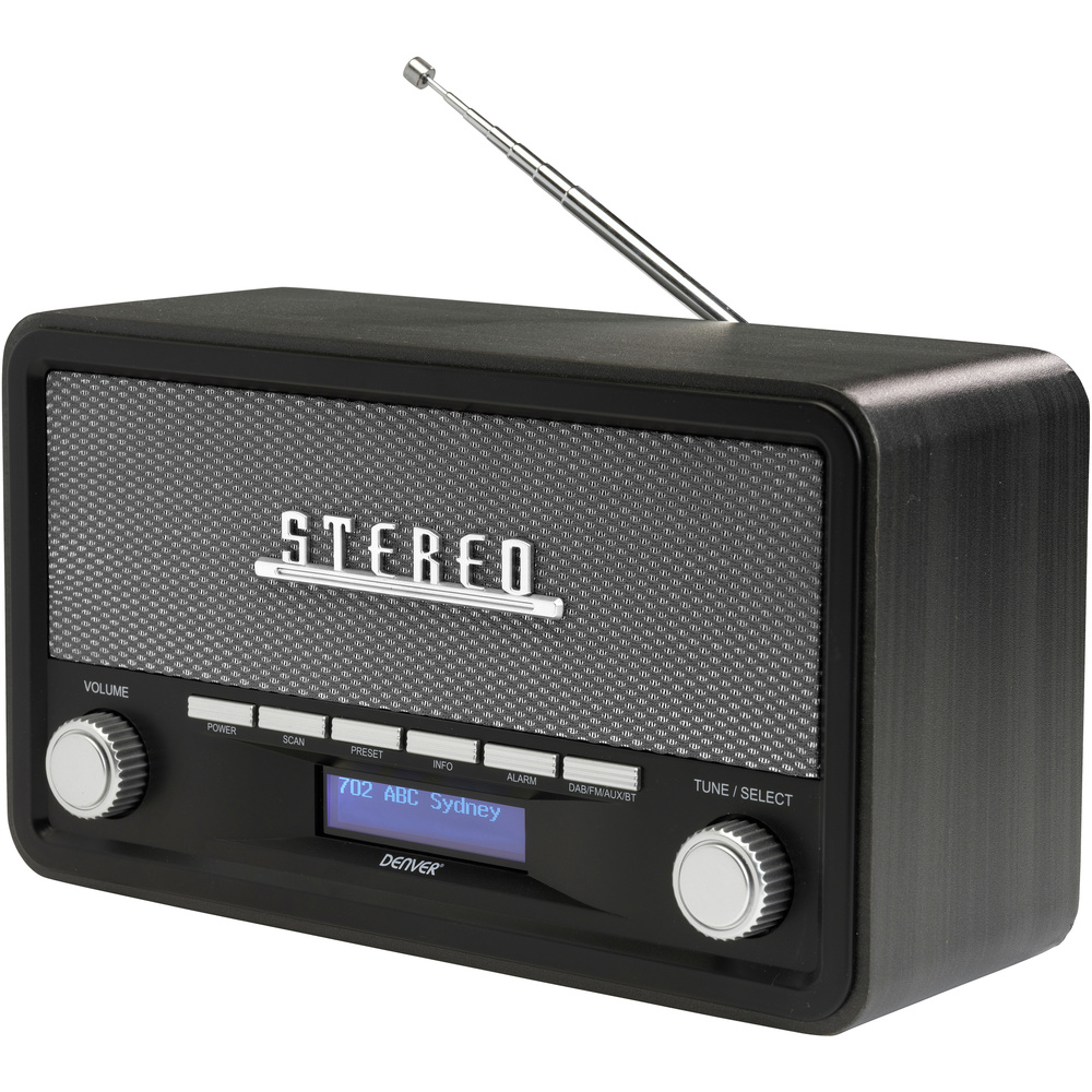 Denver DAB-18 (DAB+, FM, Bluetooth), Radio, Grau - Bild 5