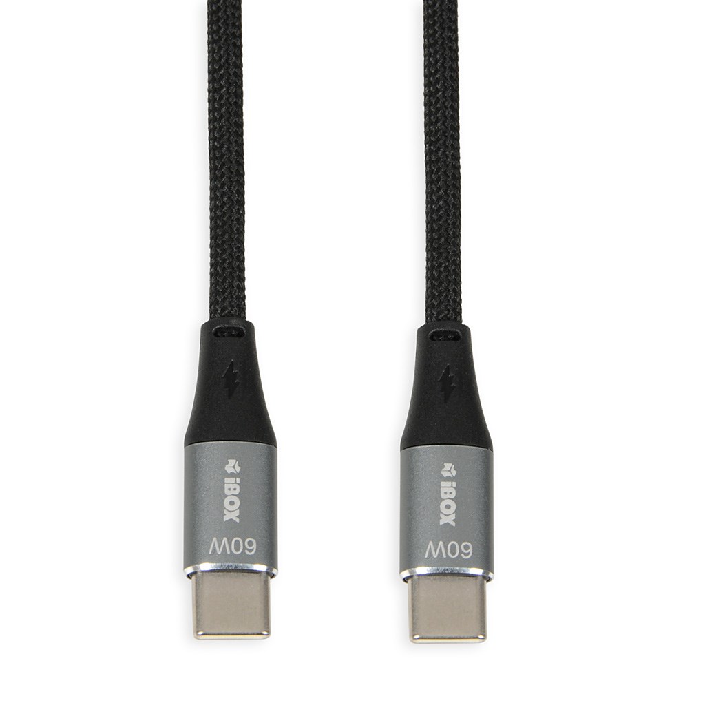 iBox USB C — USB C (2 m, USB 2.0, 60 W), USB Kabel - Bild 4