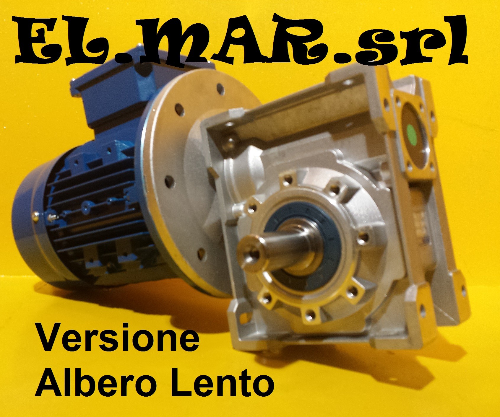 Hp 0,5 Kw 0,37 Motoriduttore Vite Senza Fine  Trifase  Albero Maschio  - 17 Giri ALTRO