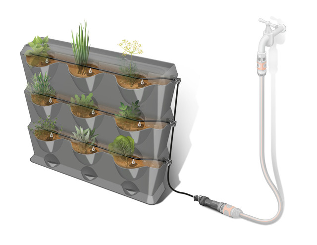 Natureup Kit Di Irrigazione Per Set Verticale (13156-20) - Gardena