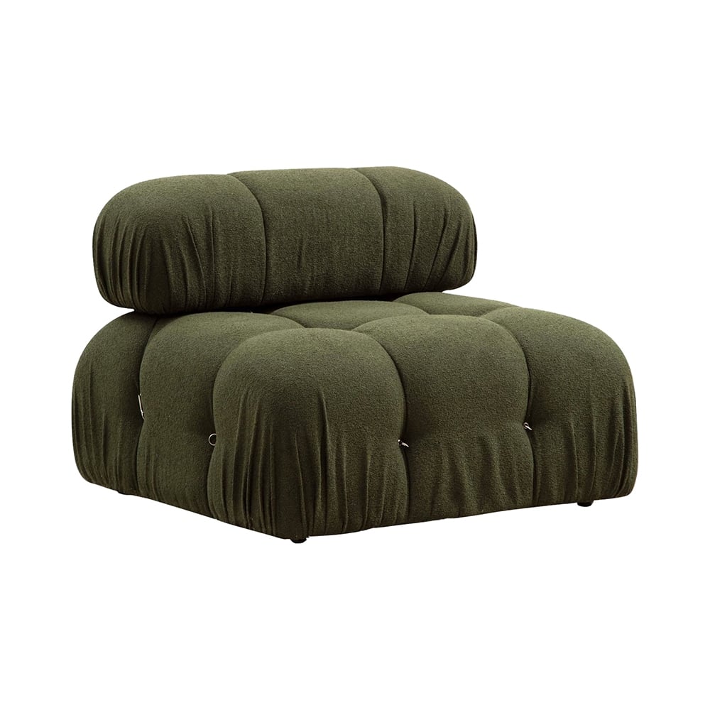 Atelier Del Sofa Grün Sofa + Bettsofa, Bubble (1-Sitzer, Modular Sofa) - Bild 2