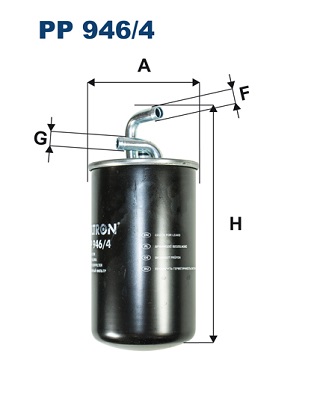 Oem Kraftstofffilter Pp946/4 Filtron