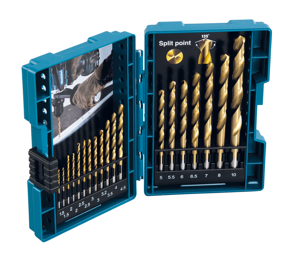 Coffret D-67527 · 19 forets à métaux de 1,5 à 10 mm — photo de l’offre ManoMano