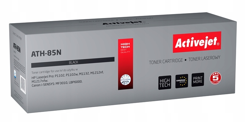 Activejet Schwarz Toner, Ath-85N (Bk) - Bild 3