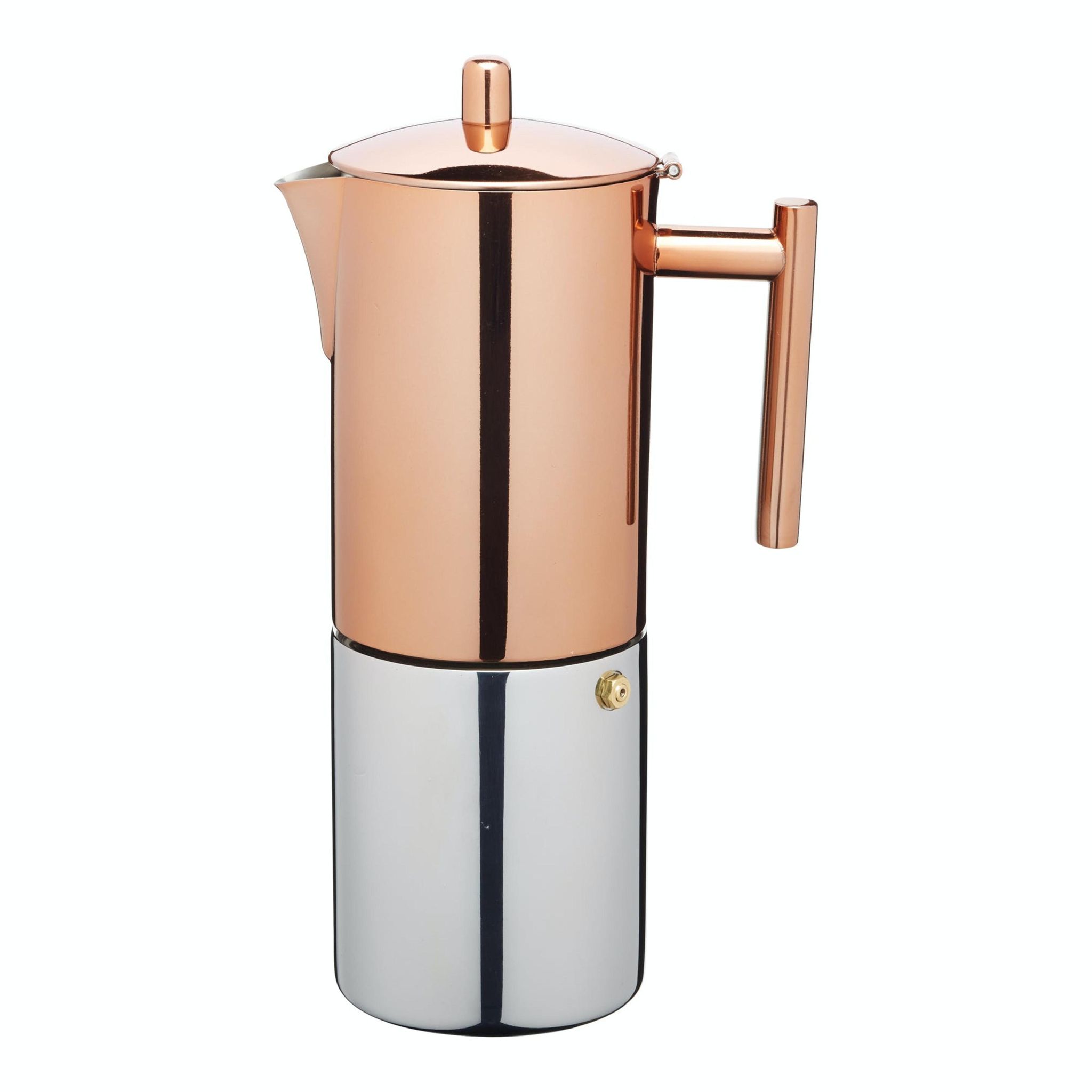 Kupfer La Cafetière Espressokocher Edelstahl/ 10 Tassen - Bild 5
