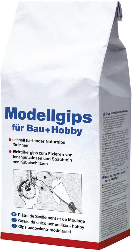 Decotric Modellgips für Bau und Hobby, 1,5 kg - Image 2