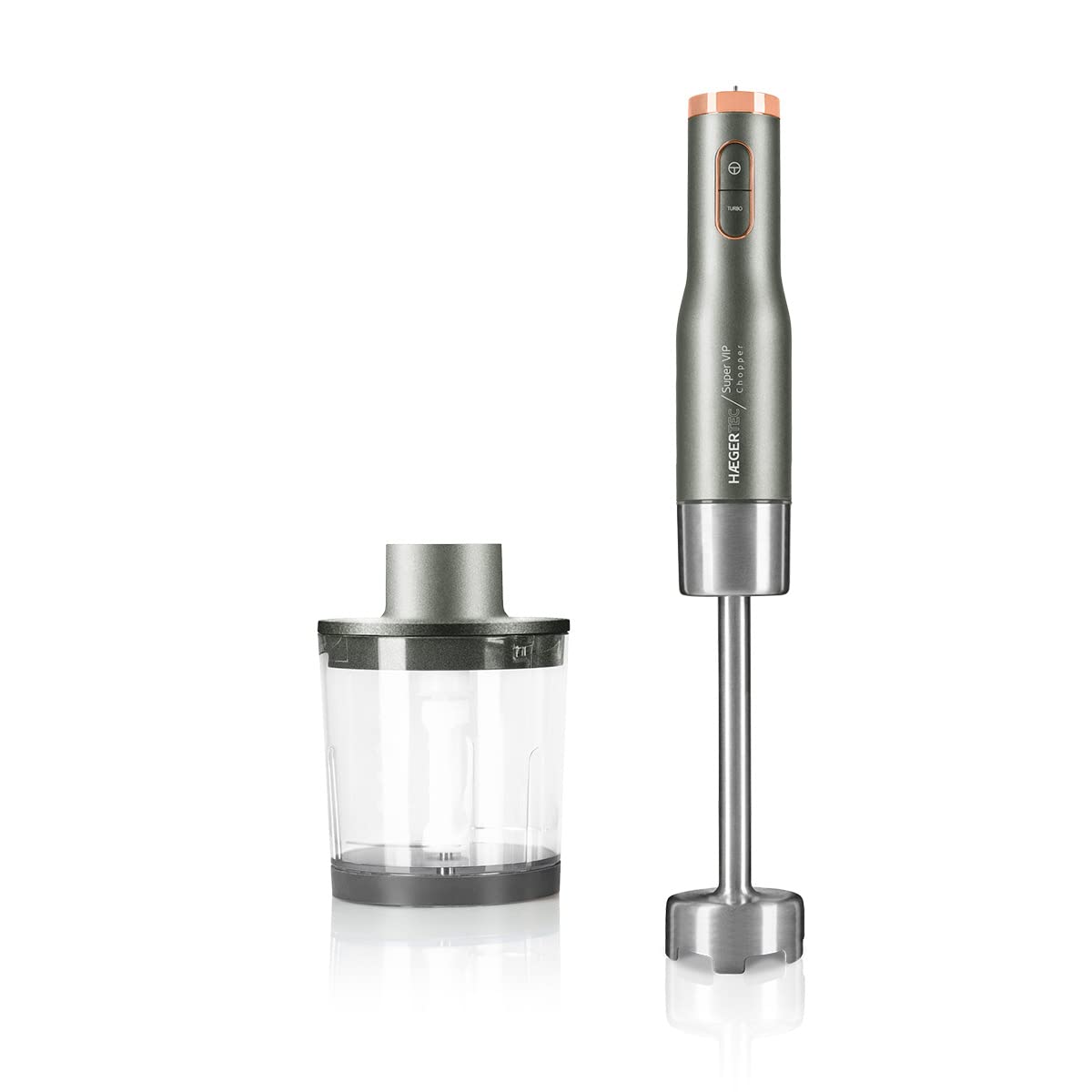 Haeger Transparent/Grau Hb-80C.025a, Stabmixer, - Bild 2