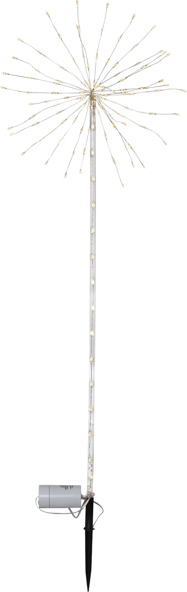 Best Season Transparent Firework Led, Warmweiß Batteriebetrieben 8 Funktionen Ca. 36X114cm