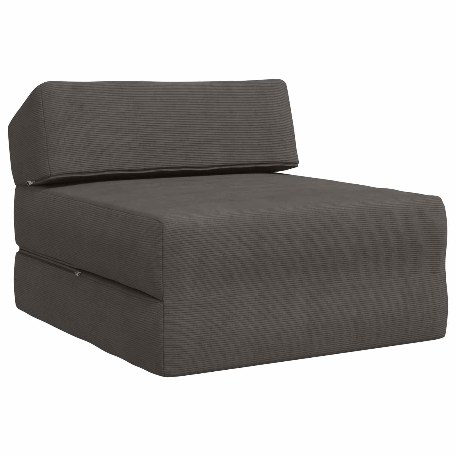 Foldable Sofa Bed Dark Grey 60 X 70 X 41 Cm Fabric Vidaxl