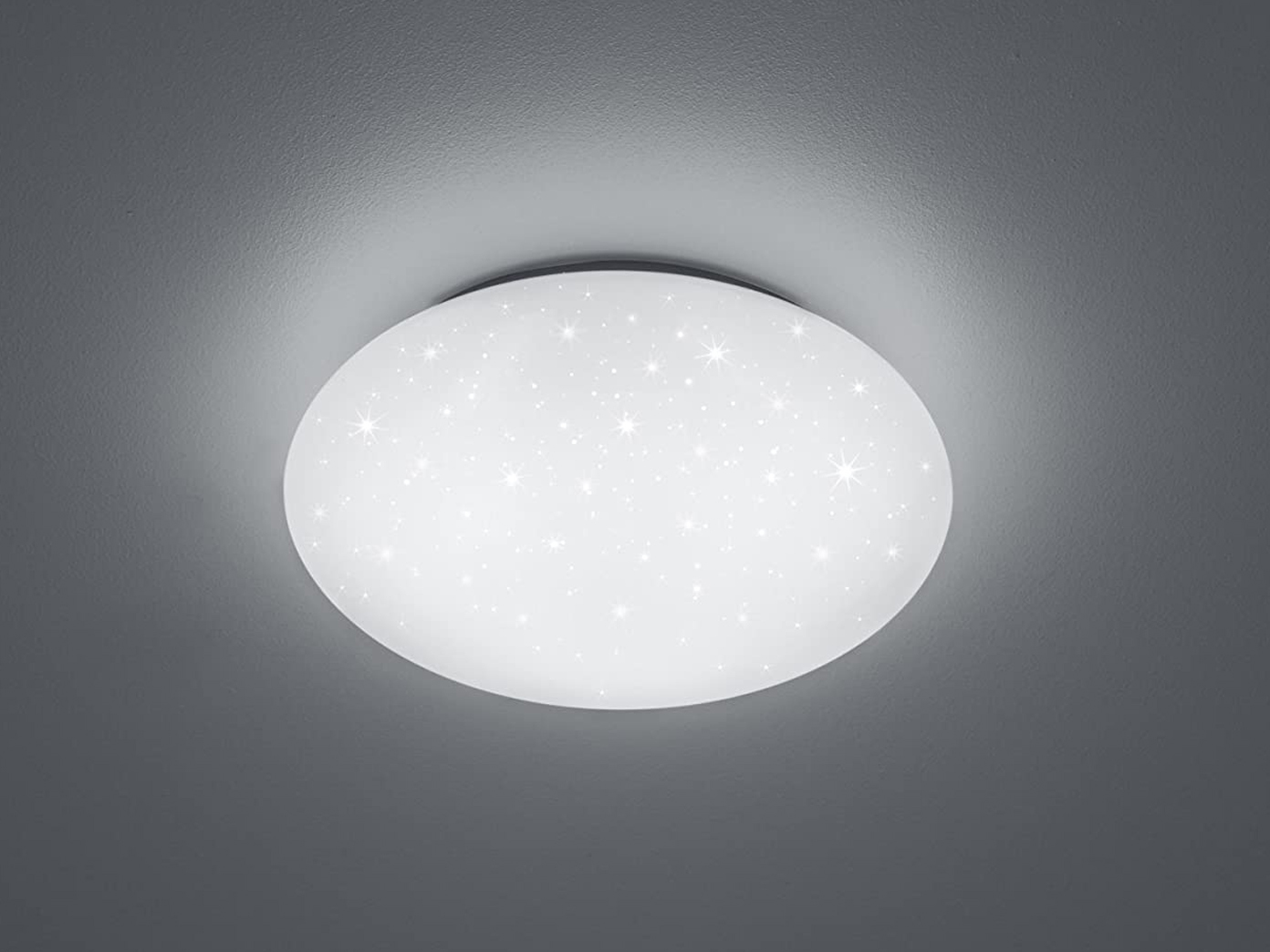 Reality Led-deckenleuchte Putz Weiß Starlight Effekt Neutralweiß Deckenlampen