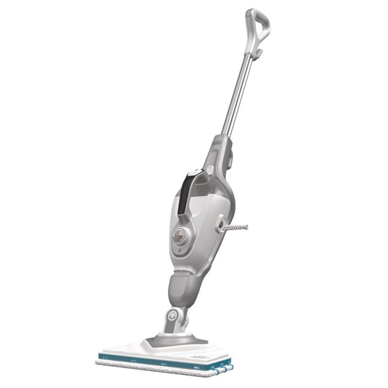 Black & Decker Steam-Mop + SteaMitt, Steam mop, 0,5 l, Grau, Tasten, 8 m, 1600 W - Image 3