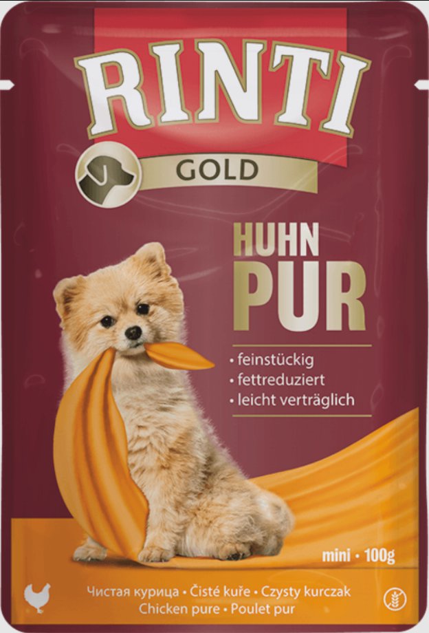 Rinti  Gold Mini  Sachet De 100 G - Poulet 100 G
