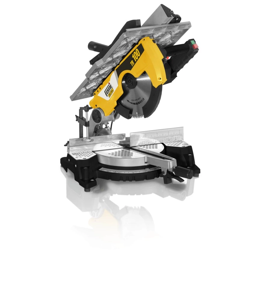 Femi Troncatrice Per Legno Tr100 Job Line Con Sega Circolare Da 305...