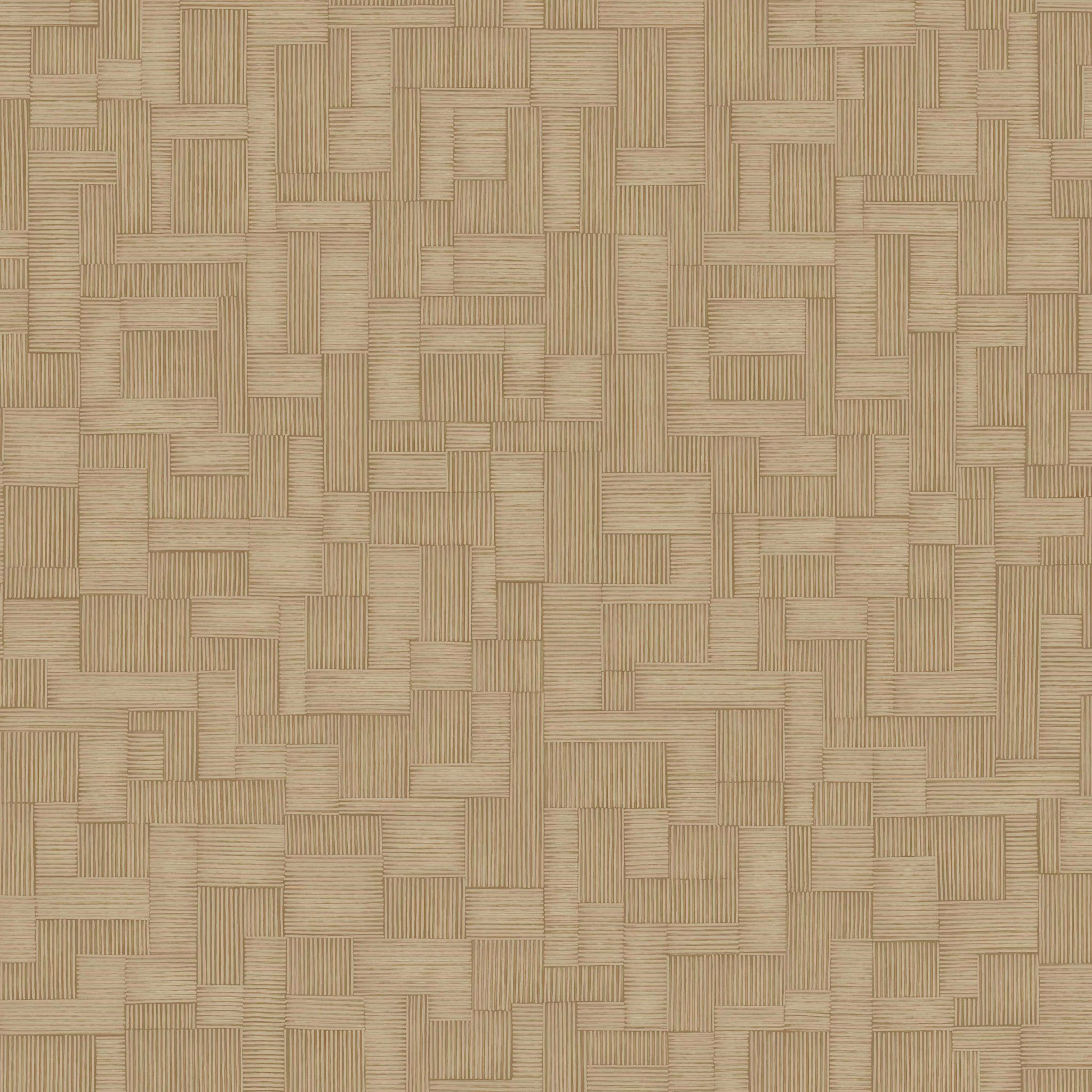 Grandeco Vliestapete - Structured Walls - Gold Beige Muster Motive - A85206 5411012540388
