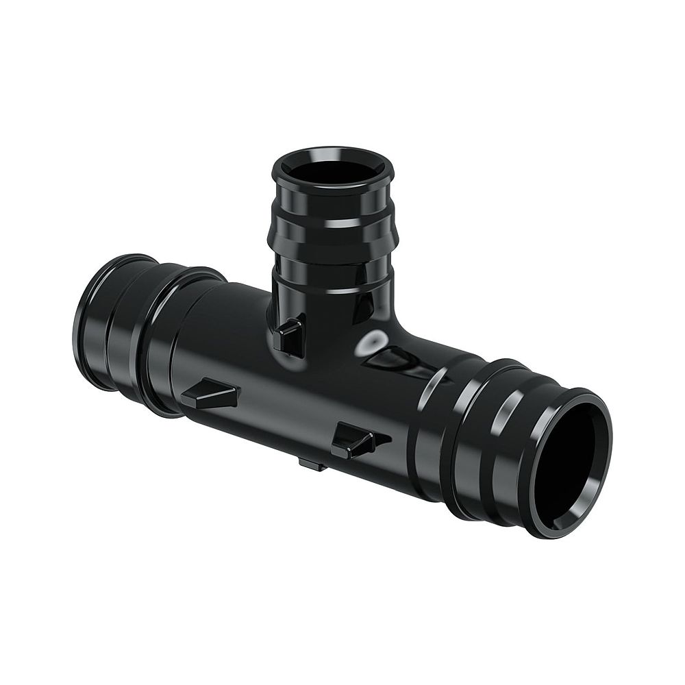 Uponor Schwarz Reduzier-T-Stück Ppsu 25-20-25 Q&E