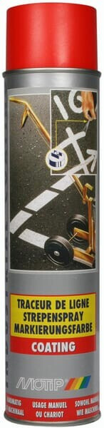 Markierungsspray (wagen) Rot Motip 000221