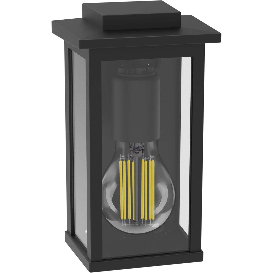 Philips Outdoor Mirth Wandleuchte eckig, max. 25W, exkl. Leuchtmittel, IP44 wetterfest, schwarz - Bild 6