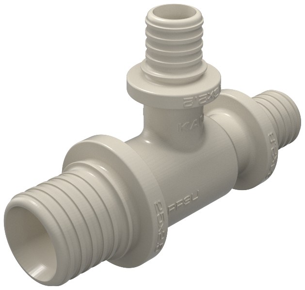 Oem Weiß Ppsu Ultraline Reduzier-T-Stück - 20/16/20