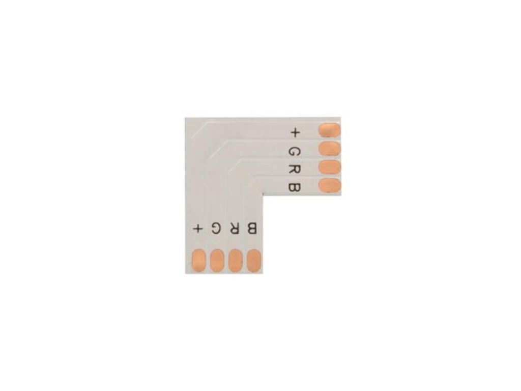 Velleman Weiß - Flexibler Platinen-Steckverbinder - L-Förmig - Rgb-Farbe - 10 Mm - Image 2