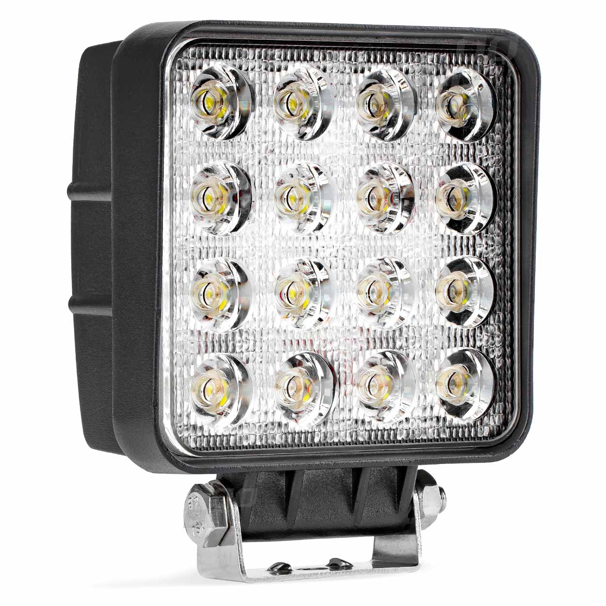 Faro Da Lavoro A Led Awl05 Con 16 Led, 12v 24v Amio 01700