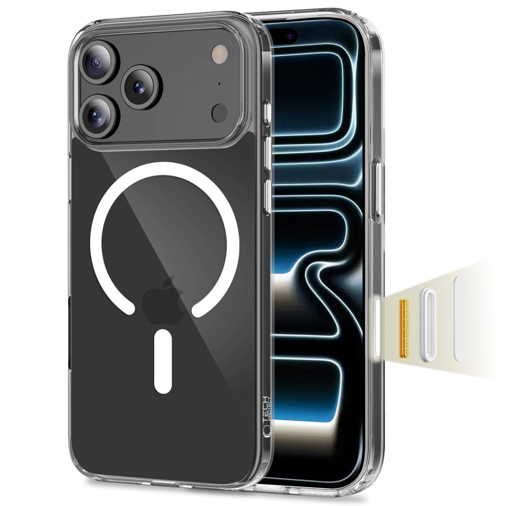 Tech-Protect Flexair Hybrid CC MagSafe-Hülle für iPhone 17 Pro Max - klar - Bild 4