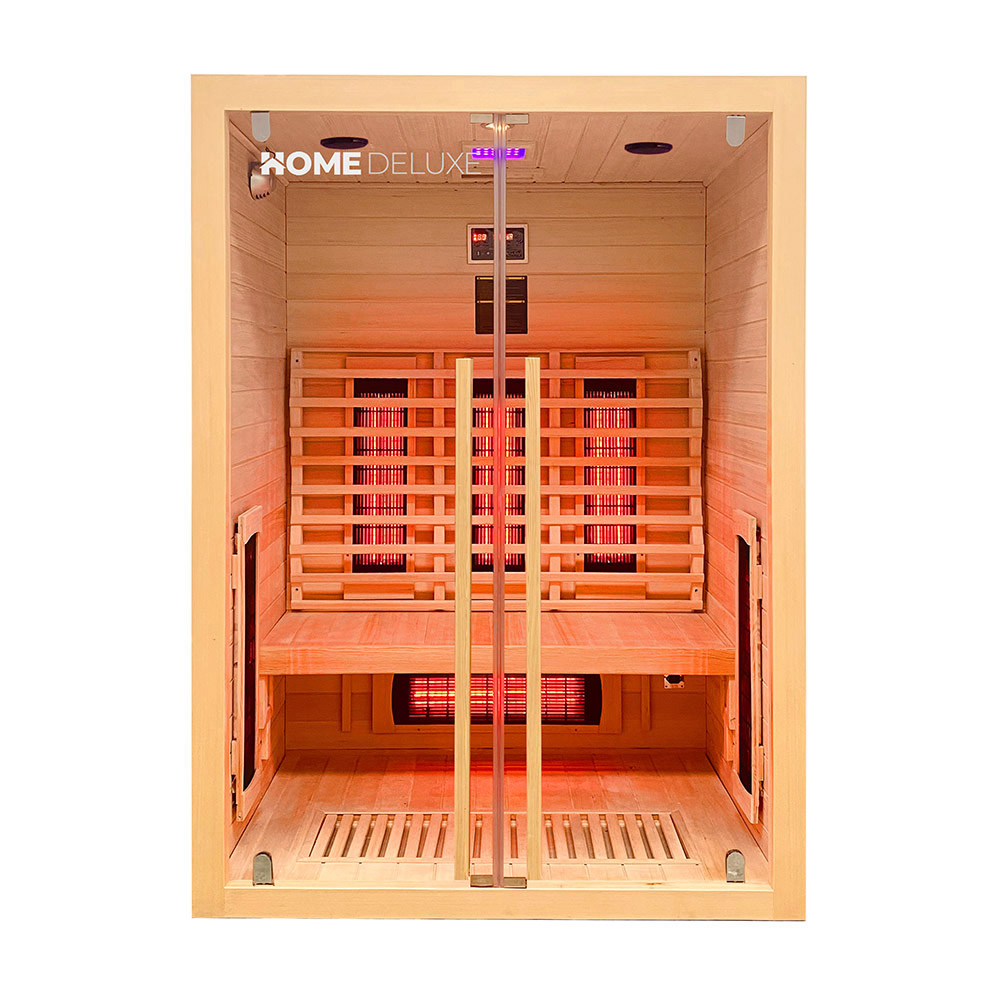 Home Deluxe Cabina a infrarossi SONORA M - 135 x 105 cm per 2 persone