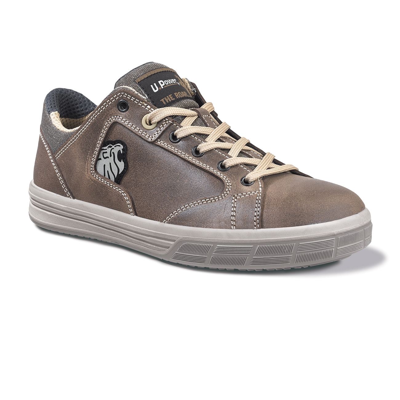 U-Power Herren Beige Sicherheitsschuhe, Halbschuh Savana S3, Gr. 43 (S3, 43) - Bild 3