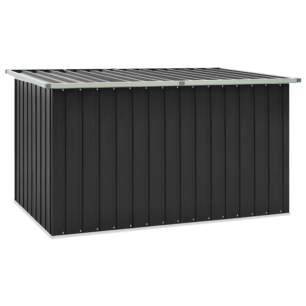 46271 Garden Storage Box Anthracite 171x99x93 Cm Vidaxl