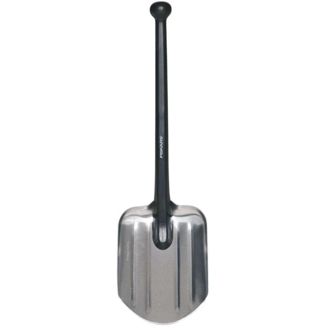 Fiskars Schwarz 1001574 Schaufel Mit Fußtrittplatte