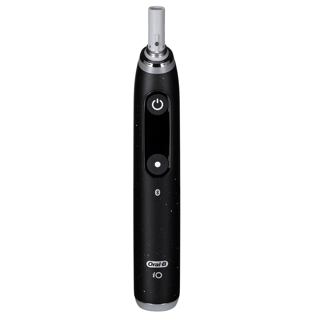 Premium Black Bundle: Oral-B iO Series 10 Cosmic Black mit Zahnseide-Sticks - Image 9
